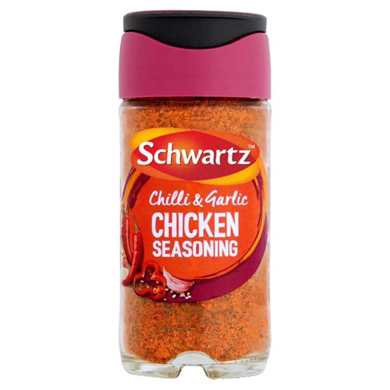 Schwartz Chicken Seasoning - Chilli and Garlic Jar 48g