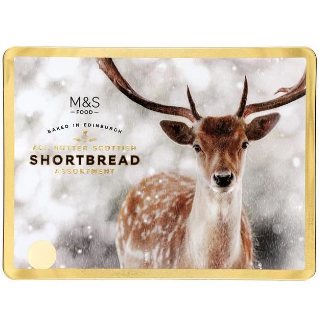 M&S Scottish All Butter Shortbread Tin 650g