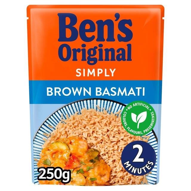 Ben's Original Brown Basmati Microwave Rice 250g