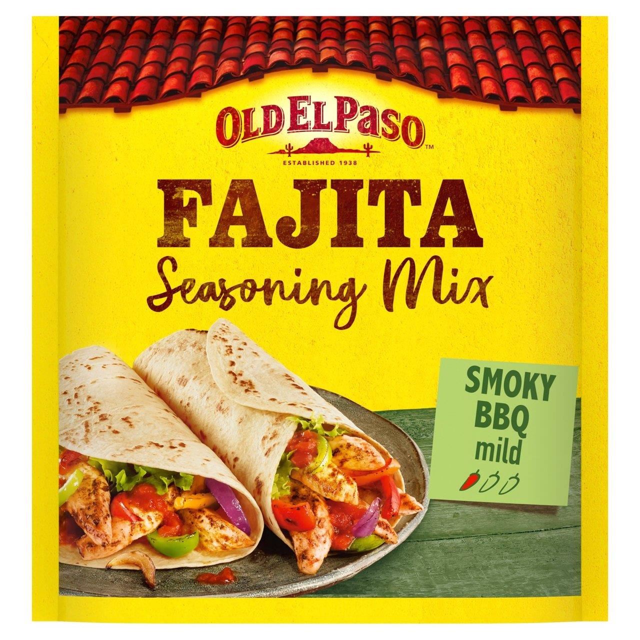Old El Paso Fajita Seasoning Mix Smoky BBQ 35g