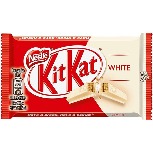 Nestle KitKat 4 Finger White Chocolate 42g