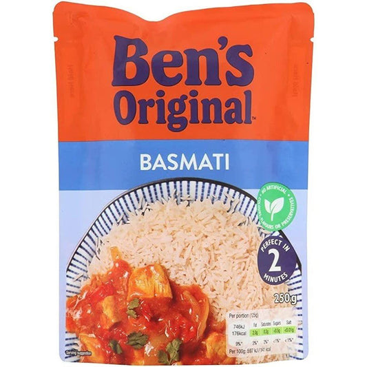 Ben's Original Basmati Microwave Rice 250g