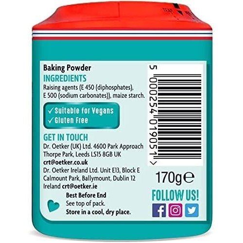 Dr Oetker Baking Powder Tub 170g