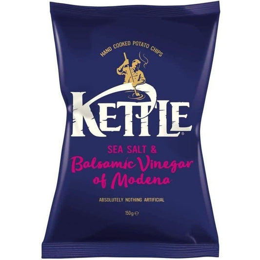 Kettle Chips Sea Salt & Balsamic Vinegar 150g