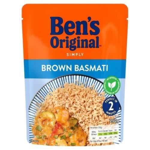 Ben's Original Brown Basmati Microwave Rice 250g