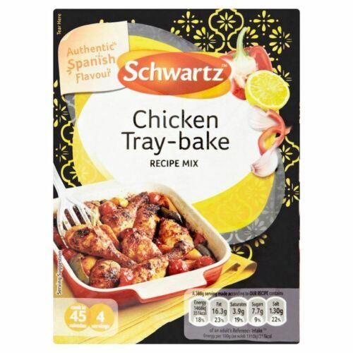 Schwartz Authentic Spanish Chicken Tray Bake Sachet 30g