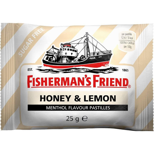 Fisherman's Friends Honey & Lemon Sugar Free Lozenges 25g