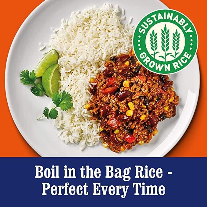 Ben's Original Boil in Bag Long Grain Rice 8 Pack 500g