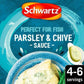 Schwartz Parsley & Chive Sauce Sachet 38g