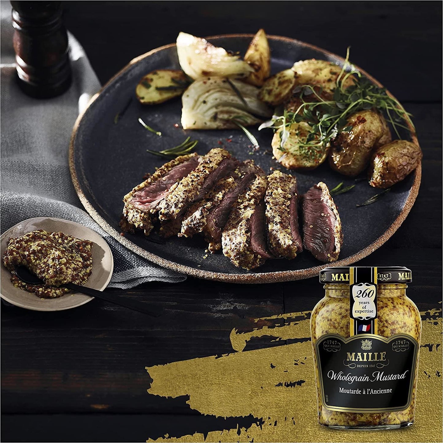 Maille Wholegrain Mustard 210g