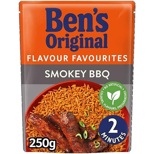 Ben's Original Smokey BBQ Microwave Rice 250g