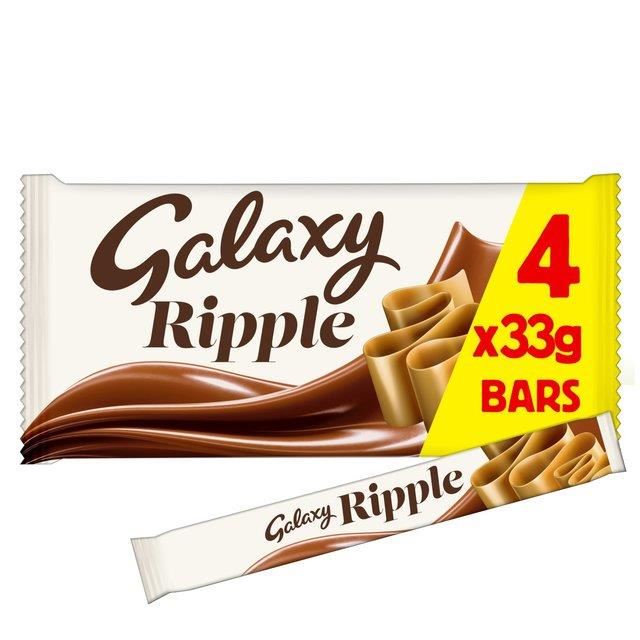 Galaxy Ripple Chocolate Multipack 4 x 33g