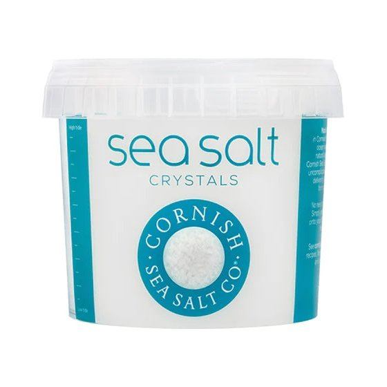 Cornish Sea Salt Crystals Tub 225g