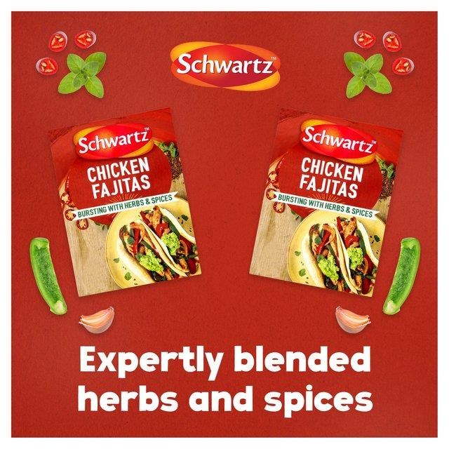 Schwartz Chicken Fajitas Recipe Mix Sachet 35g