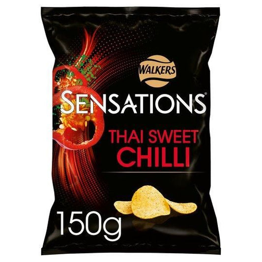 Walkers Sensations Crisps Thai Sweet Chilli 150g