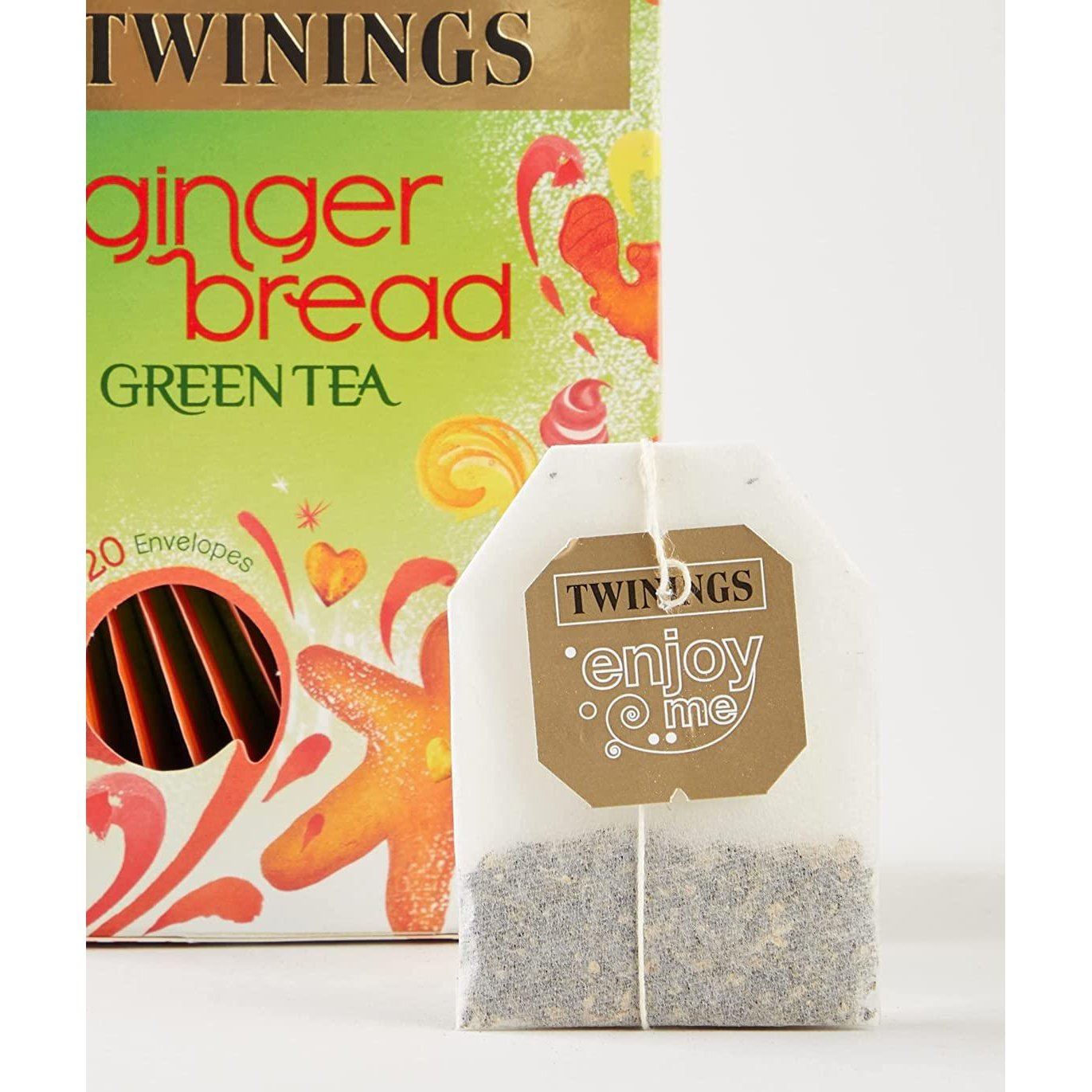 Twinings Gingerbread Green Tea Bags 20 Pack 40g