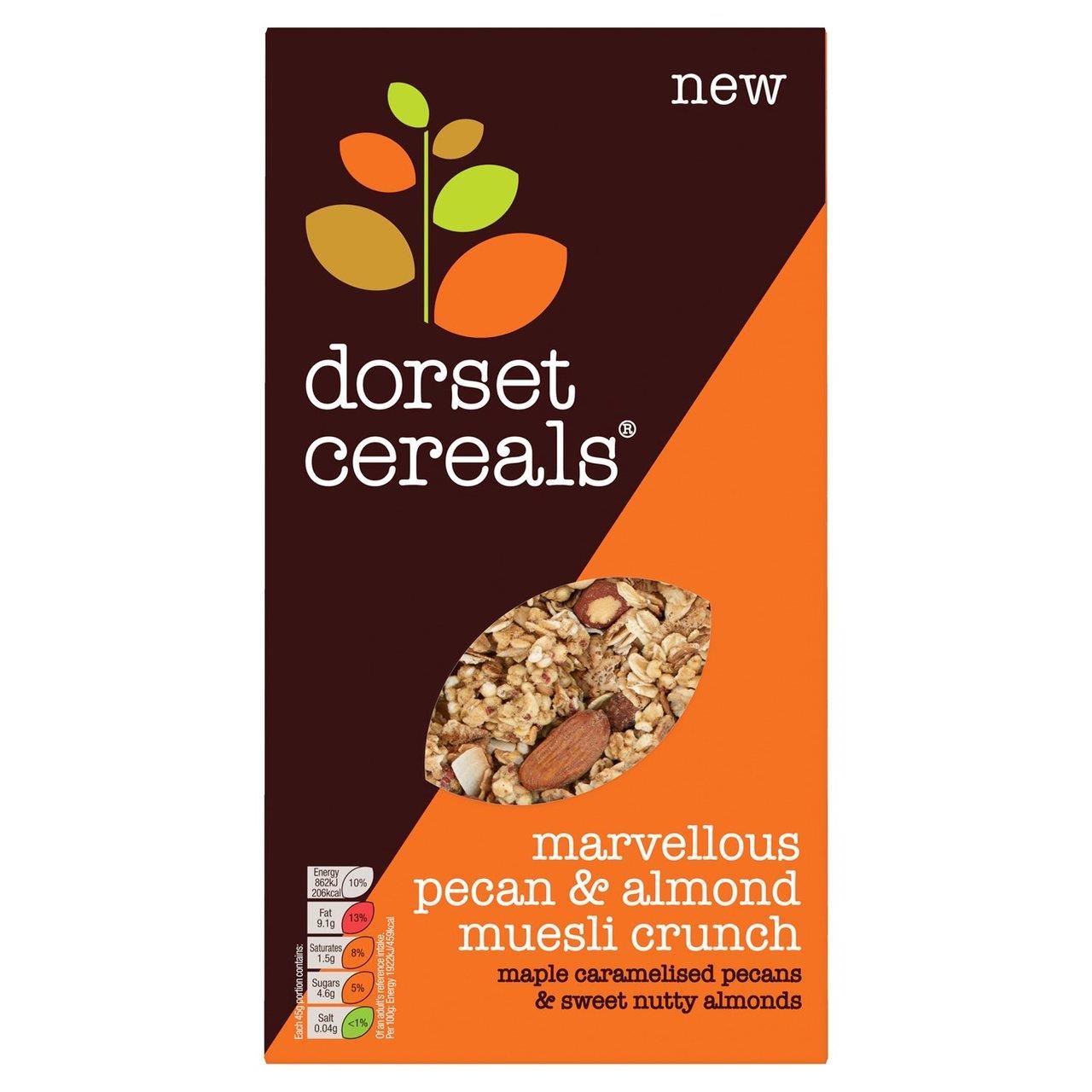 Dorset Cereals Marvellous Pecan & Almond Muesli Crunch Box 400g