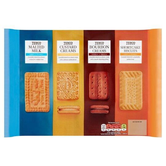 Tesco Biscuit Barrel Selection 700g