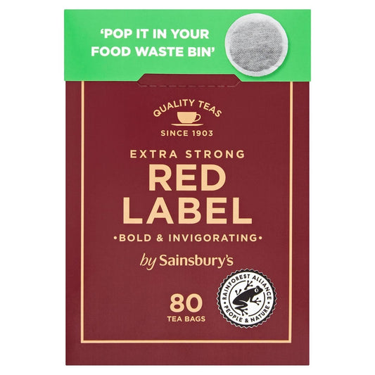 Sainsbury's Red Label Tea Extra Strong 80 Pack