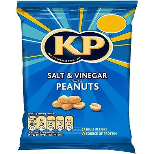 KP Peanuts Salt & Vinegar Bag 65g