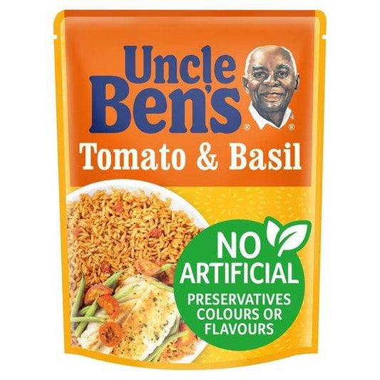 Ben's Original Tomato & Basil Microwave Rice 250g