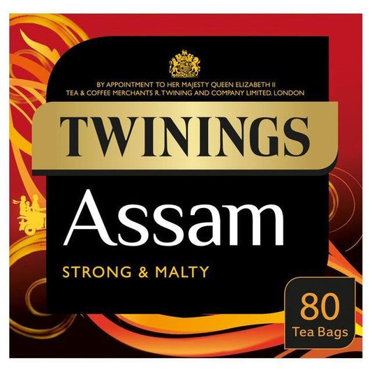 Twinings Assam Strong & Malty Tea Bags 80 Pack