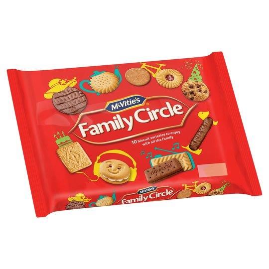 McVitie's Family Circle Biscuit 360g