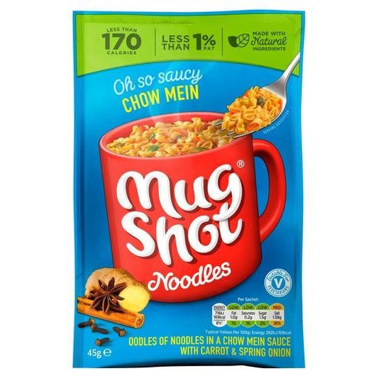 Mug Shot Chow Mein Noodles Sachet 45g