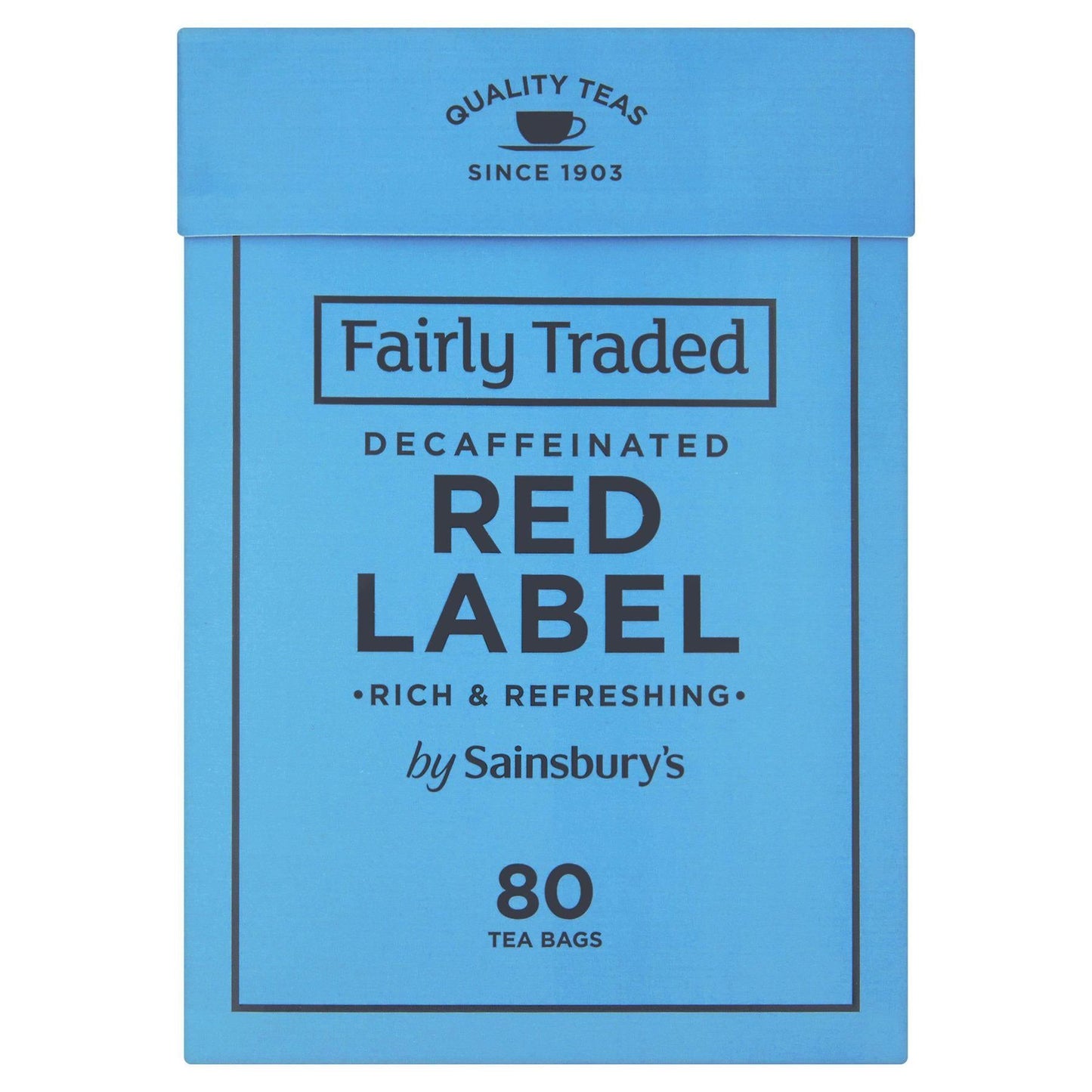 Sainsbury's Red Label Decaf Tea 80 Pack