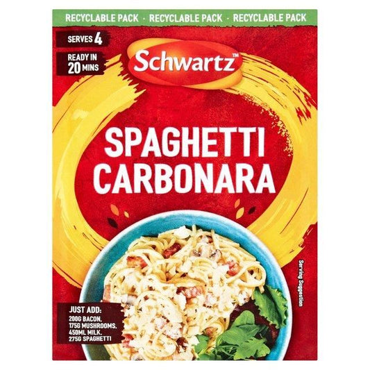 Schwartz Spaghetti Carbonara Sachet 32g