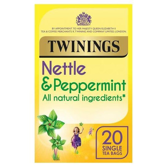 Twinings Nettle & Peppermint Tea Bags 20 Pack 40g