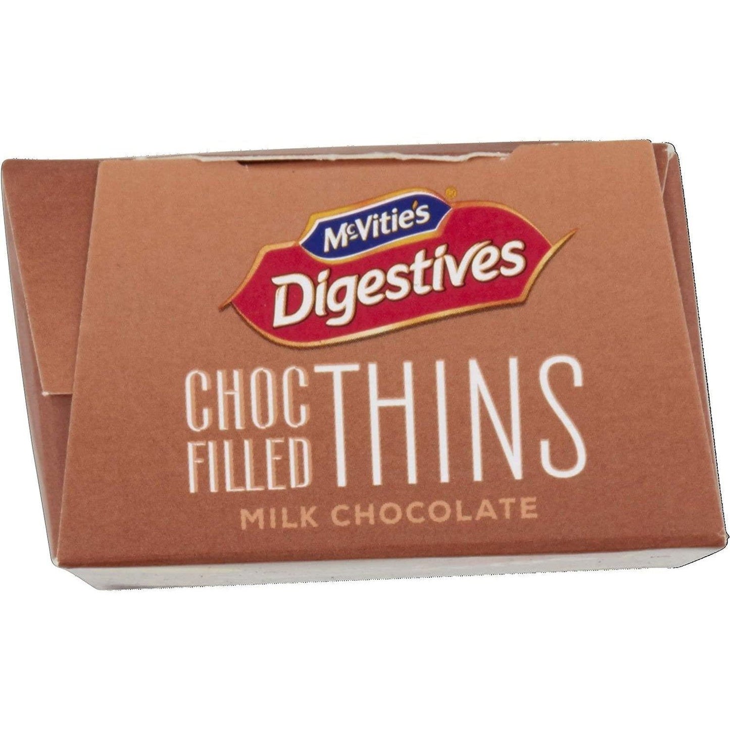 McVitie's Digestives Filled Thins Milk Chocolate 130g