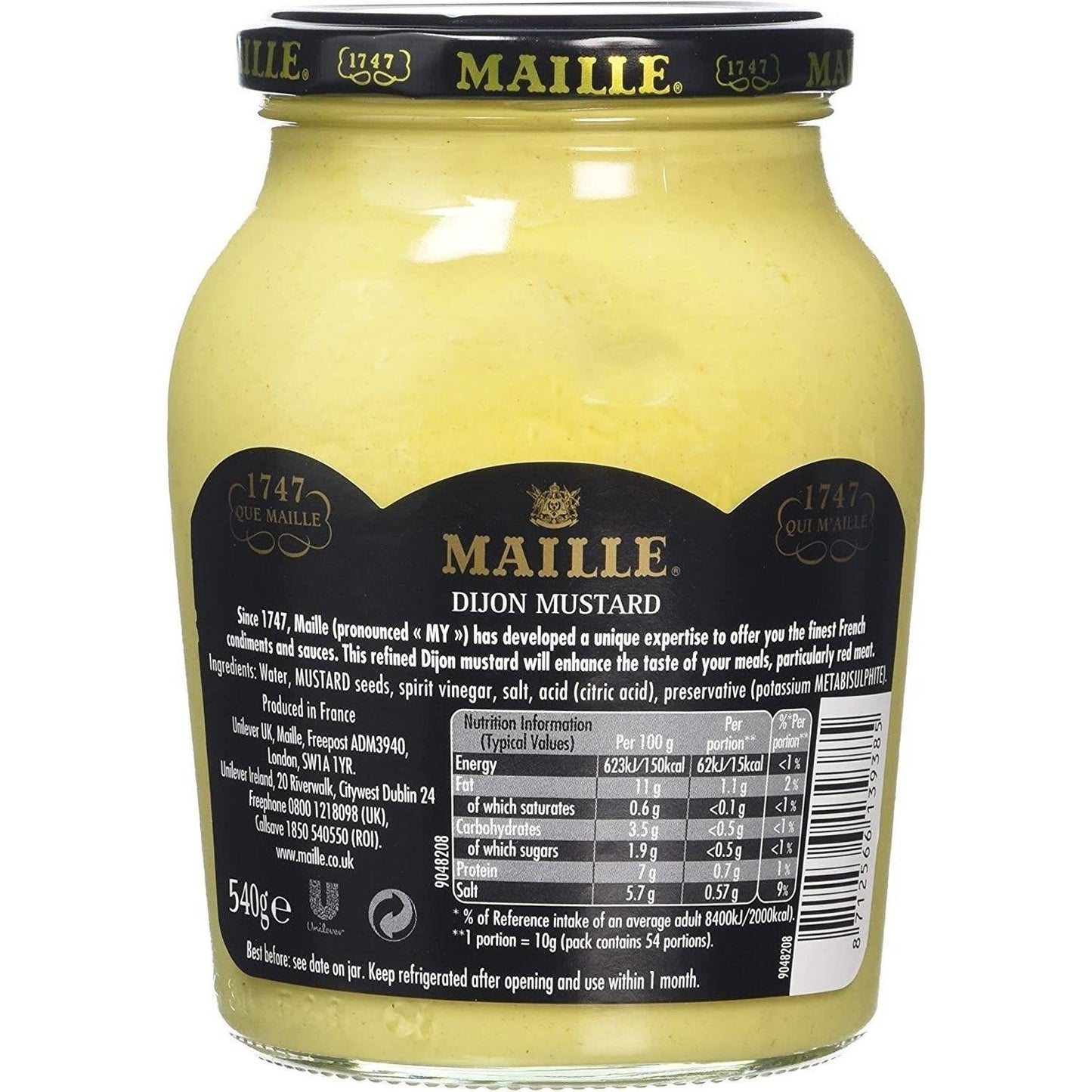 Maille Original Dijon Mustard 540g