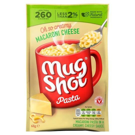 Mug Shot Macaroni Cheese Pasta Sachet 68g