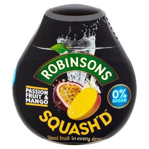 Robinsons Squash'd Mango & Passion Fruit No Added Sugar 66ml
