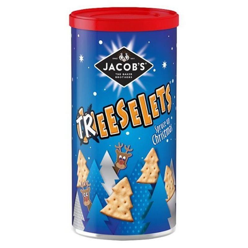 Jacobs Cracker Treeselets Tin 280g