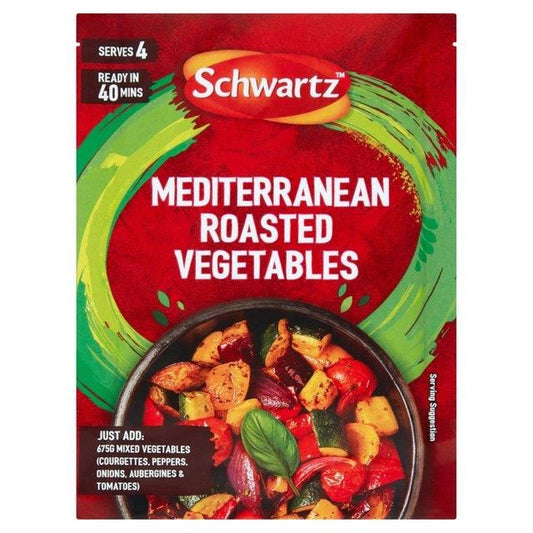 Schwartz Mediterranean Roasted Vegetables Sachet 30g