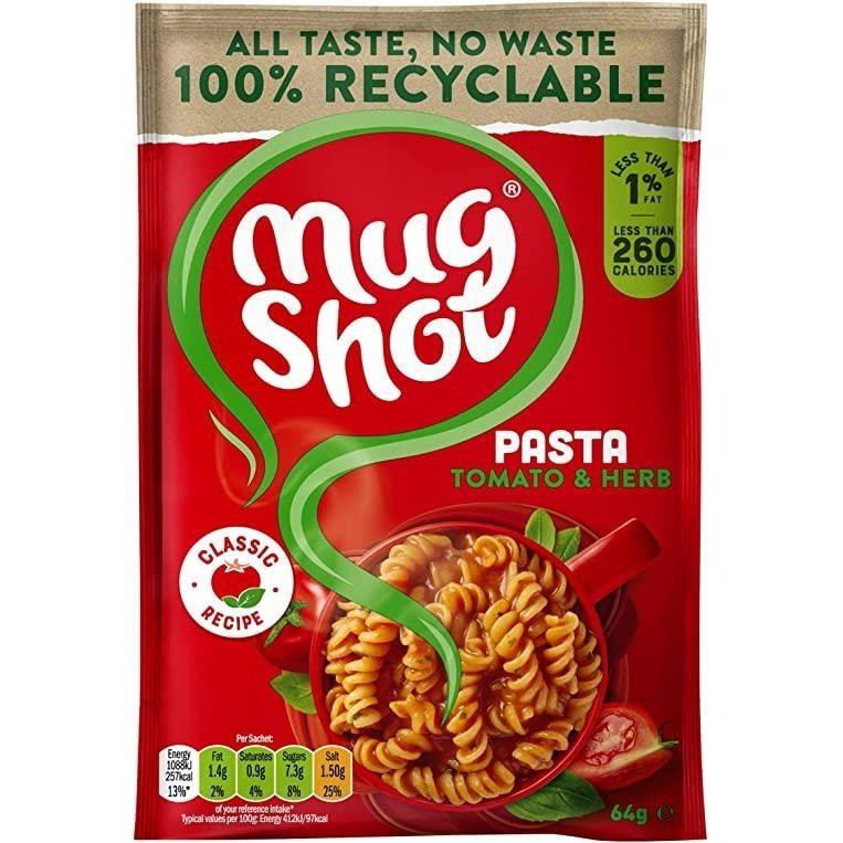 Mug Shot Tomato & Herb Pasta Sachet 64g
