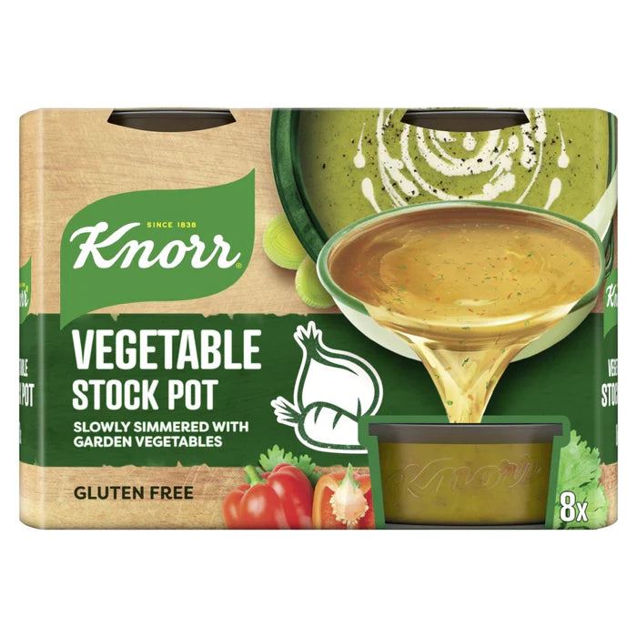 Knorr Vegetable Stock Pot 8 Pack 224g