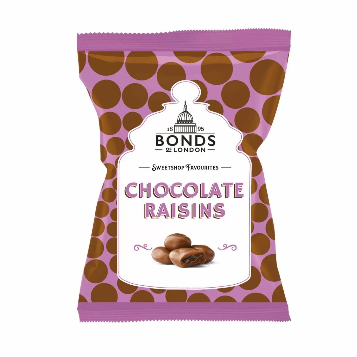 Bond's London Chocolate Raisins 130g