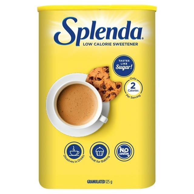 Splenda Low Calorie Sweetener Tub 125g