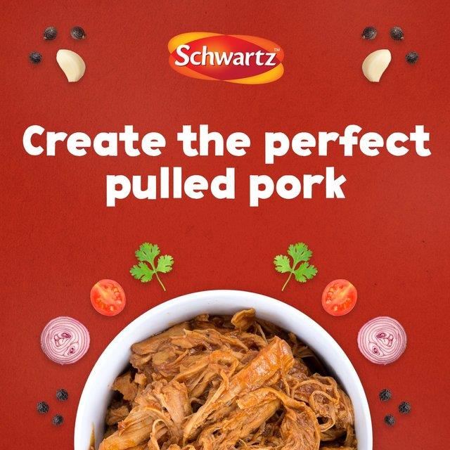 Schwartz Slow Cookers BBQ Pulled Pork Sachet 35g