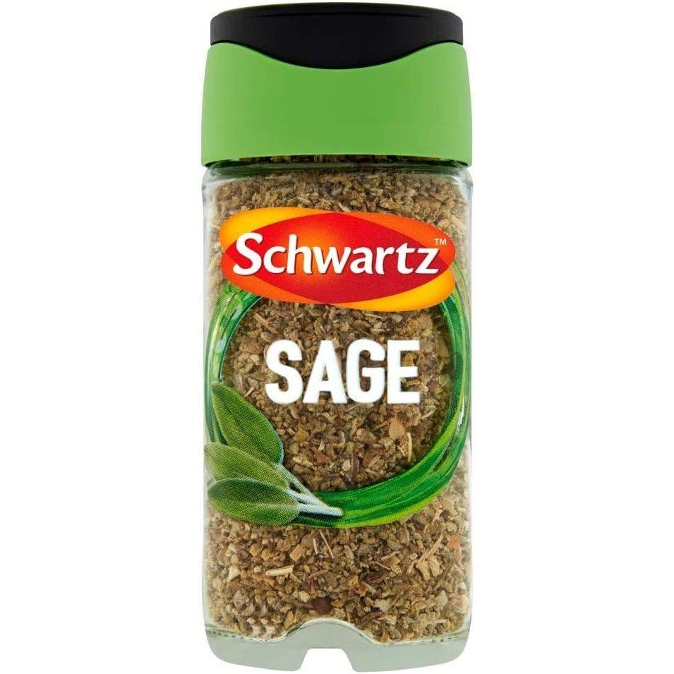 Schwartz Dried Sage Jar 10g