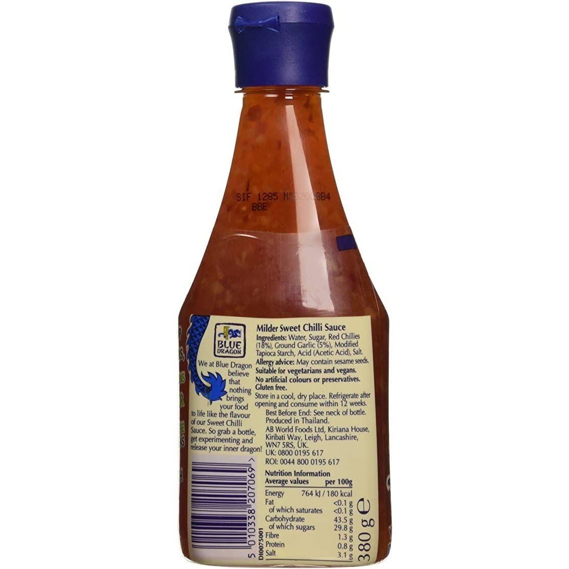 Blue Dragon Mild Sweet Chilli Sauce 380g