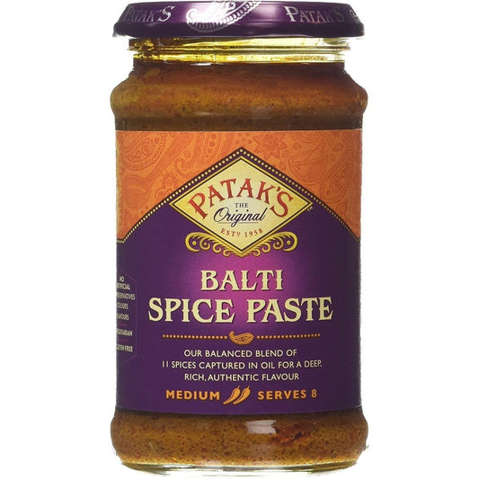 Patak's Balti Spice Paste Medium Jar 283g
