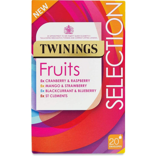 Twinings Fruits Selection Tea Bags 20 Pack 40g