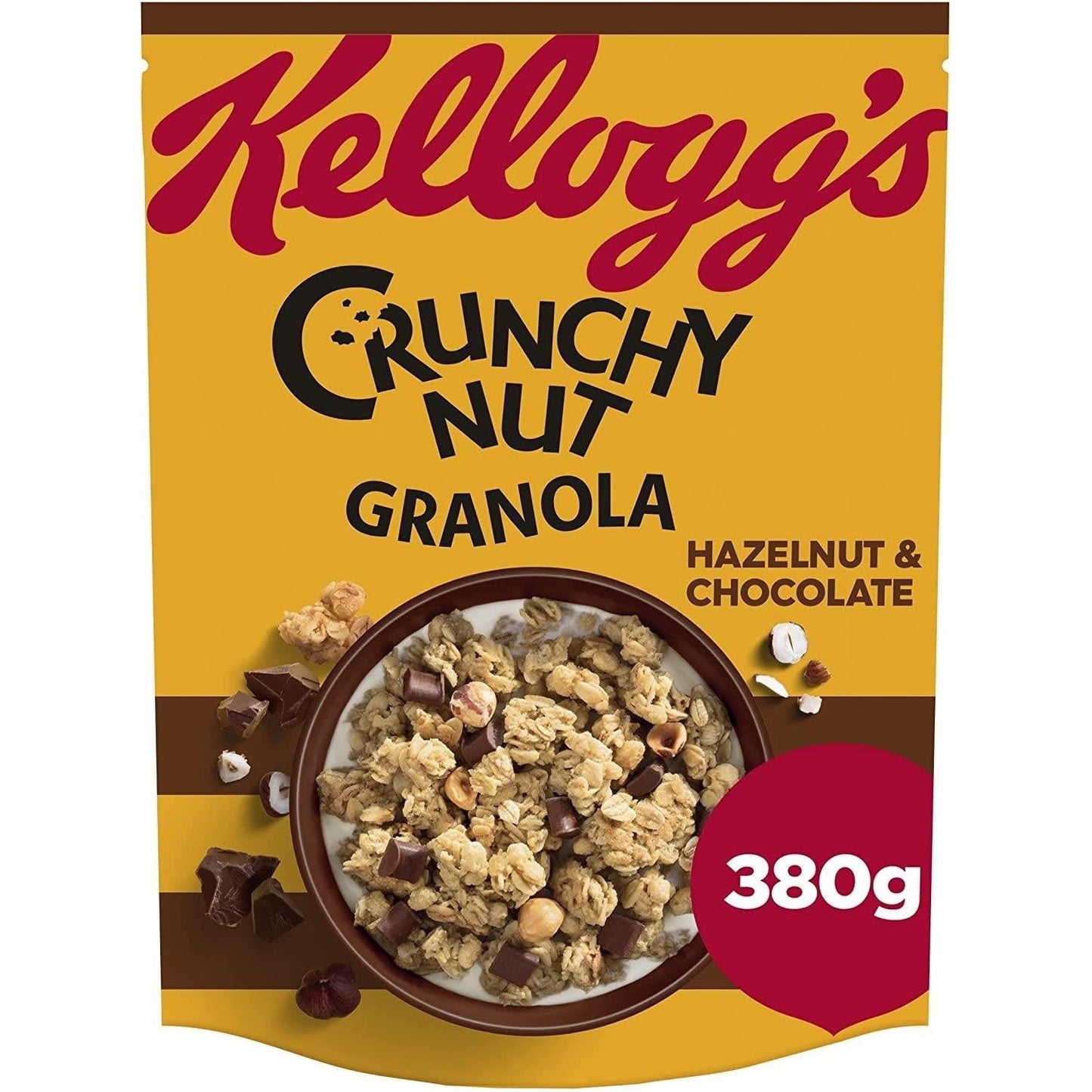 Kellogg's Crunchy Nut Gra nola Hazelnut & Chocolate 380g