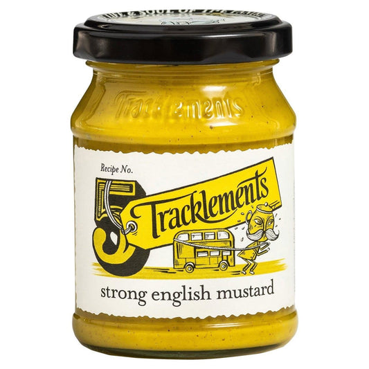 Tracklements Strong English Mustard Jar 140g