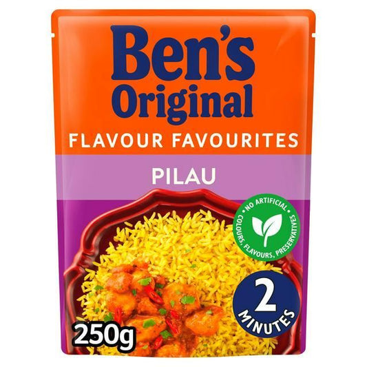 Ben's Original Pilau Microwave Rice 250g