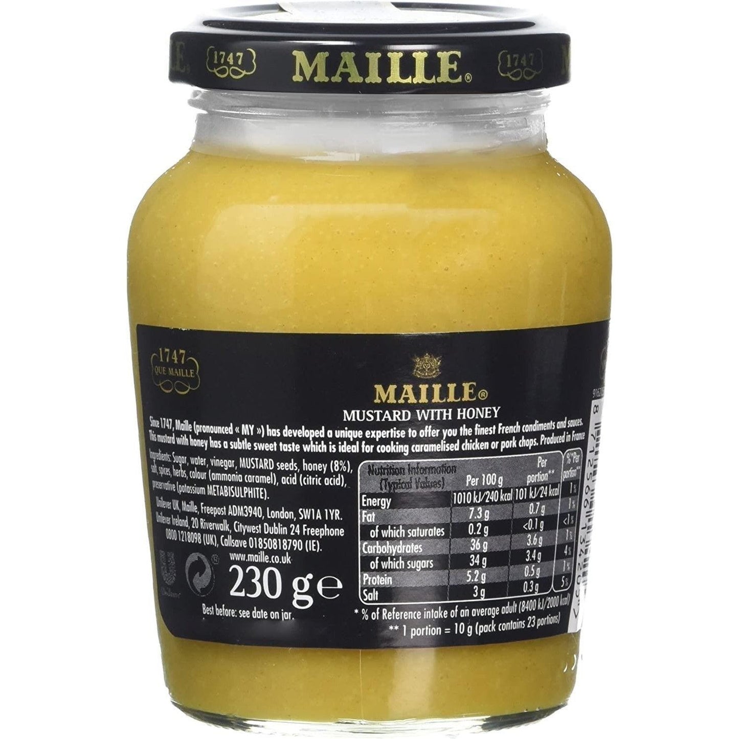 Maille Mustard with Honey 230g